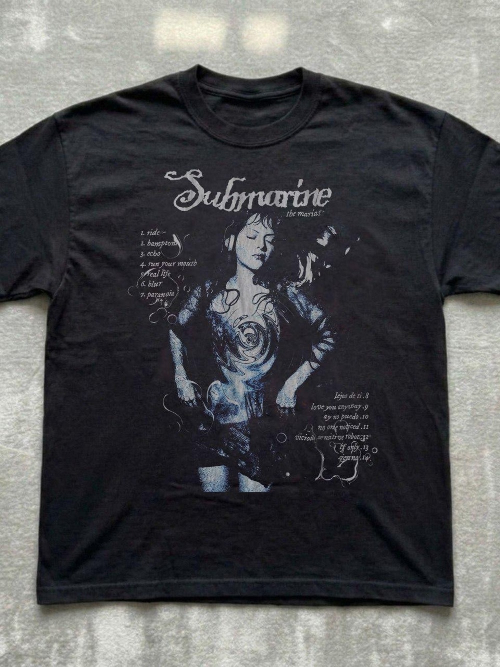 Gildan Black Submarine Graphic Short-Sleeve Tee